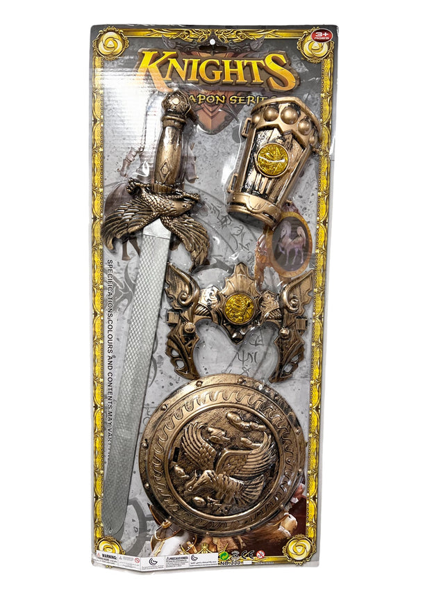 Gladiator Play Set: Comes with Multiple Pieces