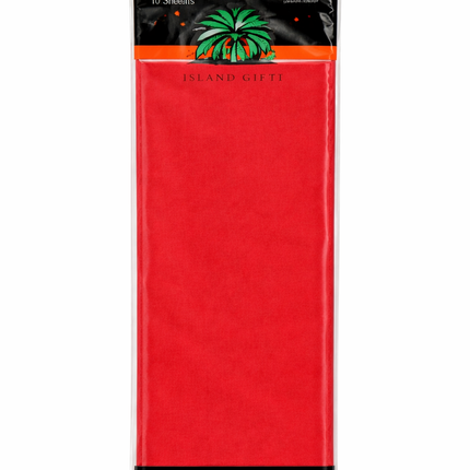10ct Red Tissue Paper