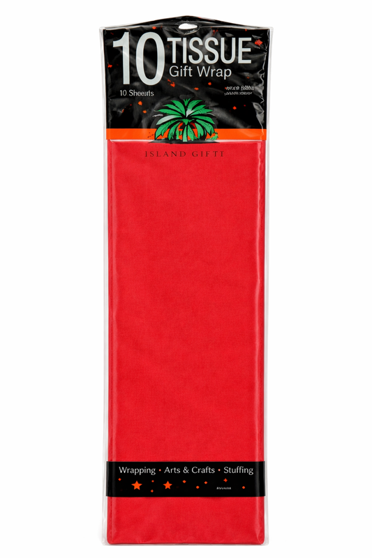 10ct Red Tissue Paper