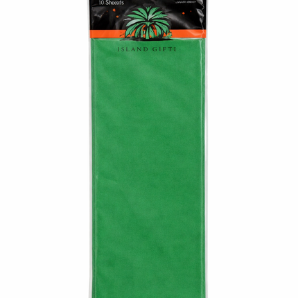 10ct Green Tissue Paper
