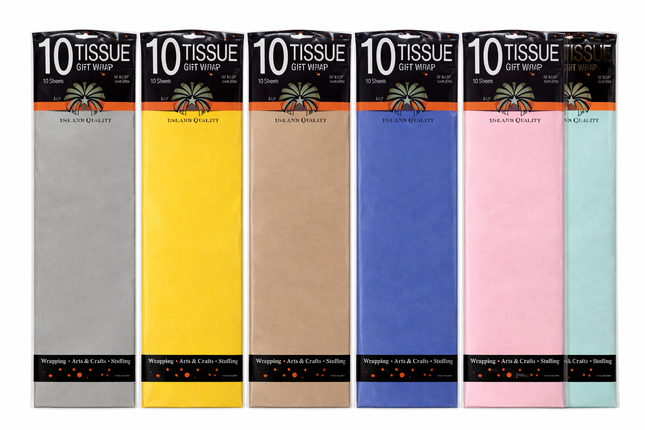 10ct Pink Tissue Paper