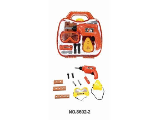 Kids Pretend Play Power Drill Toy Tool Set