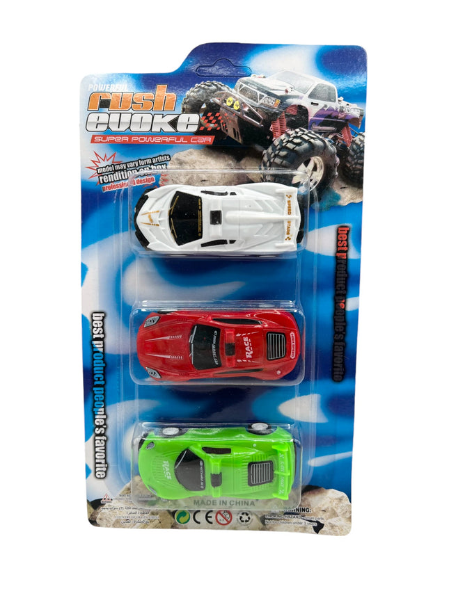 Toy Cars: Comes in 3 Different Colors