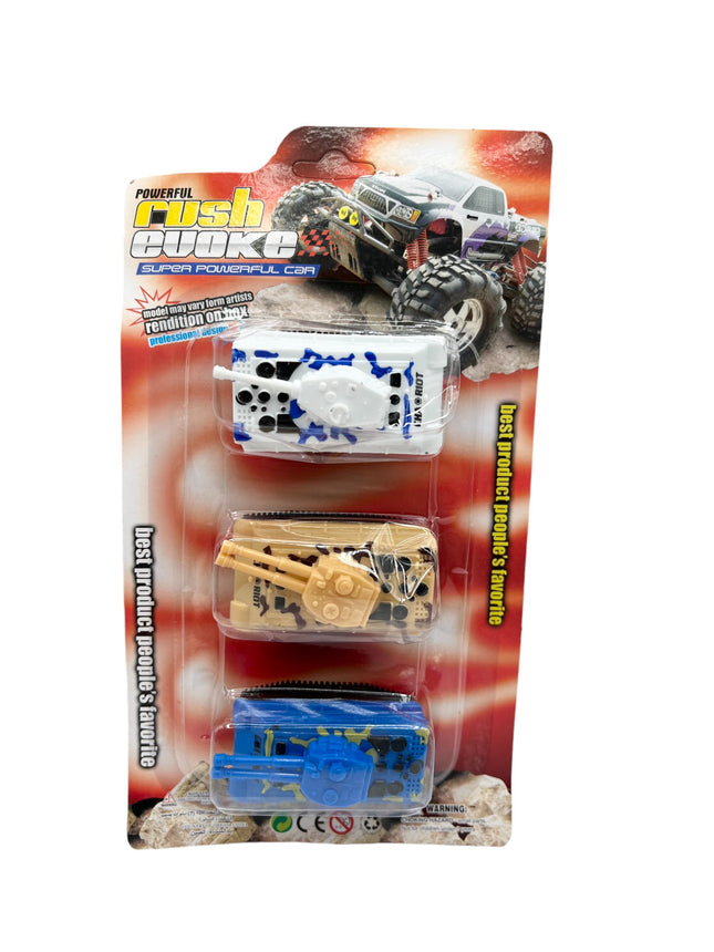 Toy Tanks – 3 Different Colors