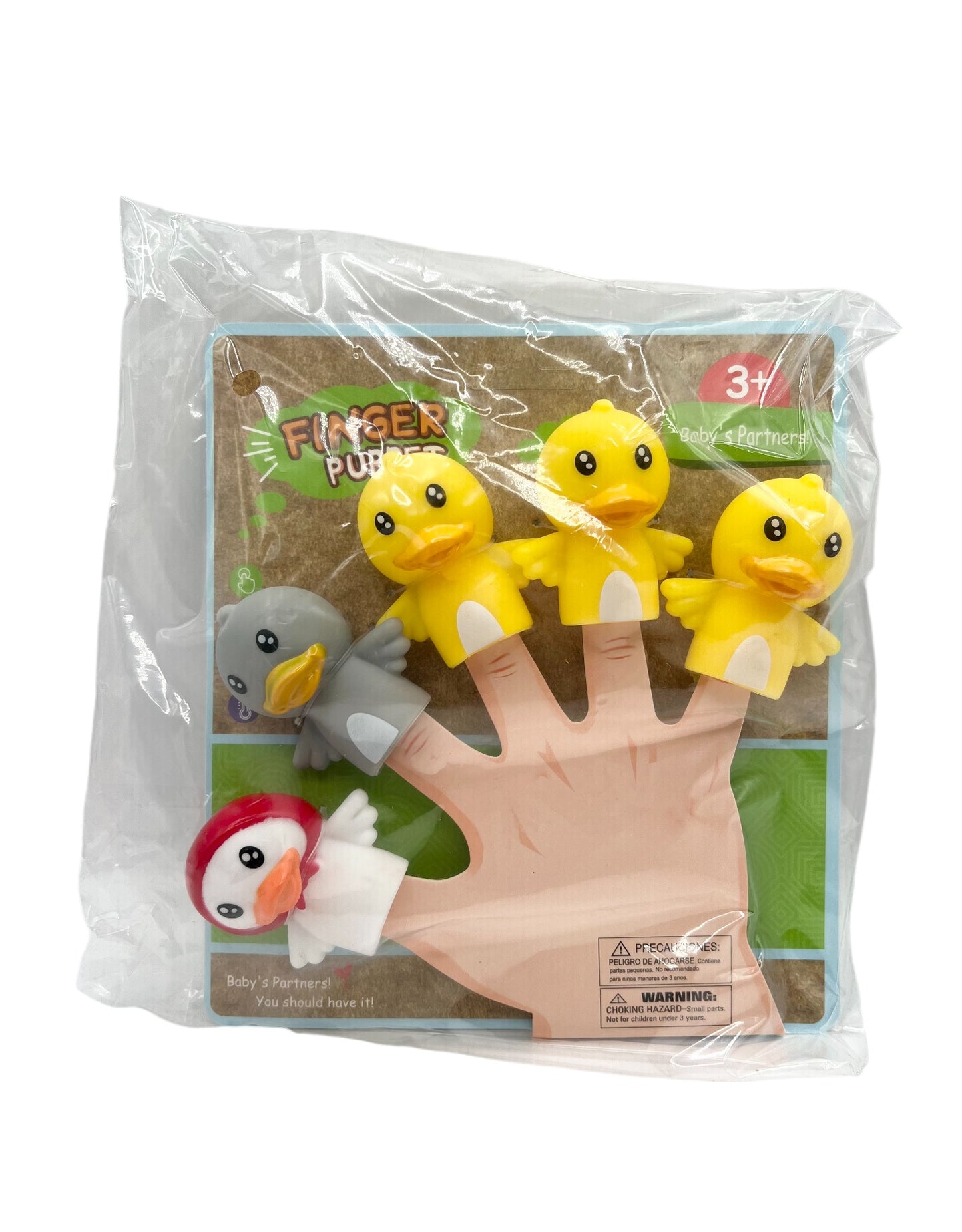 Finger Puppets-Ducks 5ct