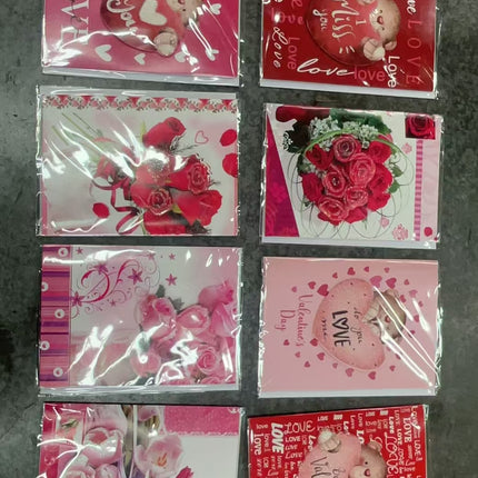 Endless Love Valentine Greeting Cards - Mix designs