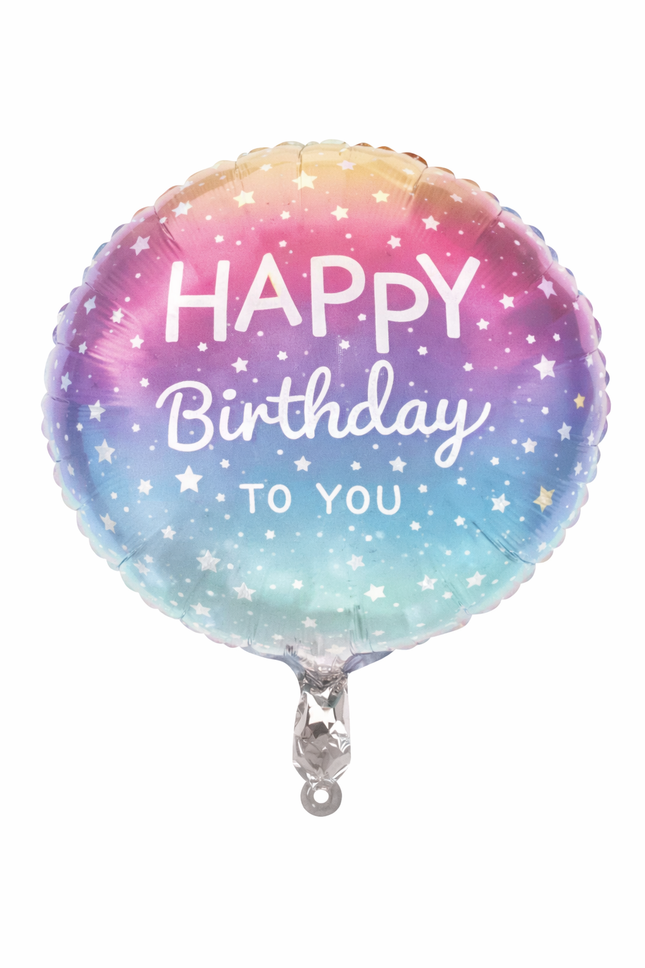 18" Inflatable Birthday Balloon