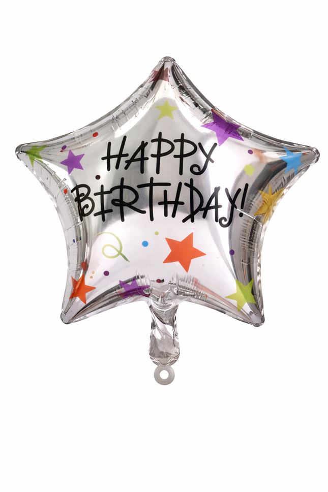 18" Inflatable Birthday Balloon STAR