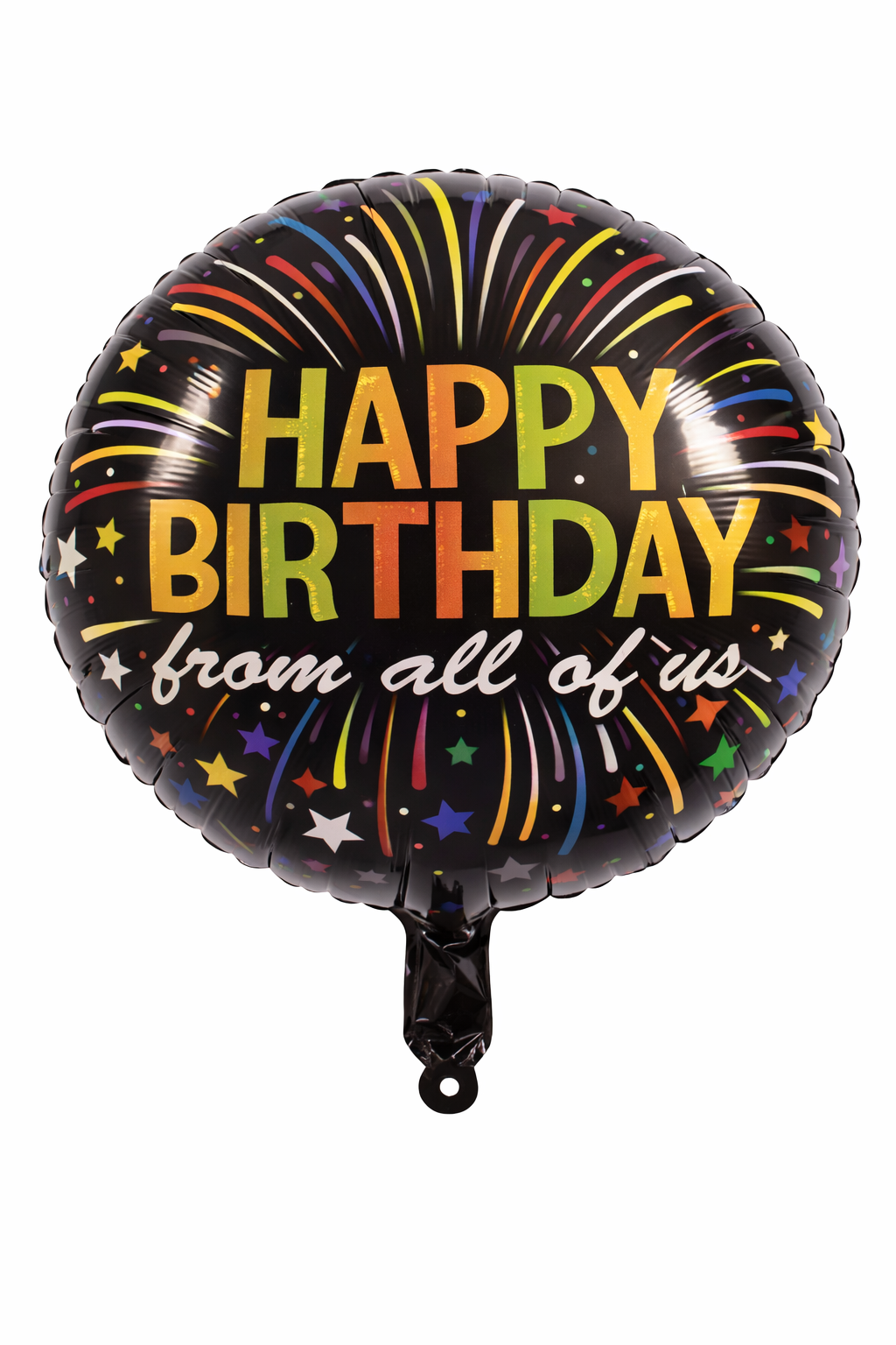 18" Inflatable Birthday Balloon-From all of Us