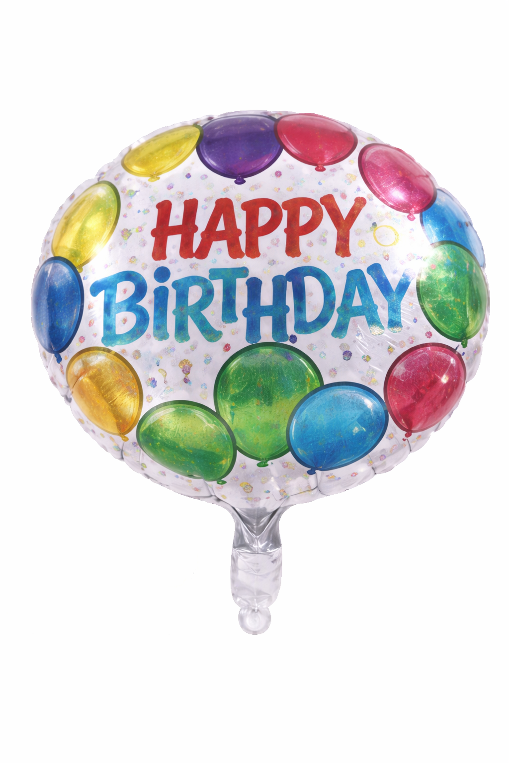 18" Inflatable Birthday Balloon- Colorful Balloons
