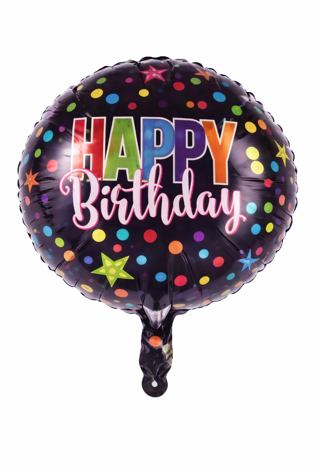 18" Inflatable Birthday Balloon- Star & Dots
