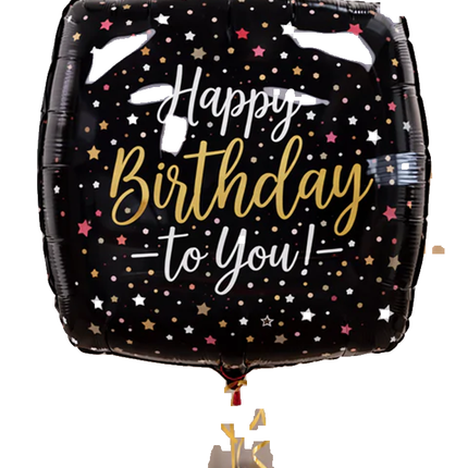 18" Inflatable Birthday Balloon- Square