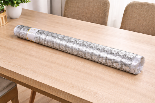 Waterproof Marble Pattern Table Cloth Roll - 1.37 x 20 m