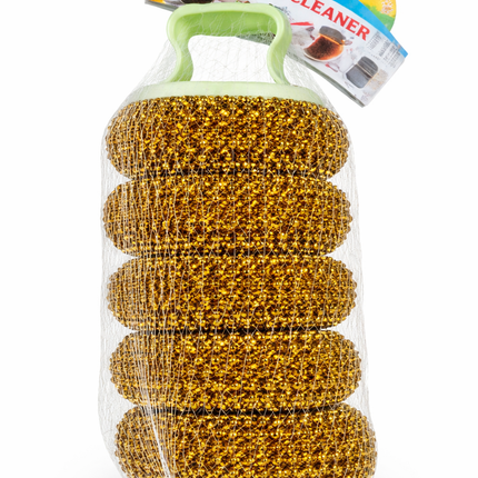 Cleaning metal scrub