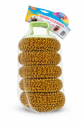 Cleaning metal scrub