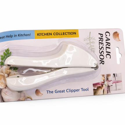 White Kitchen Garlic Pressor