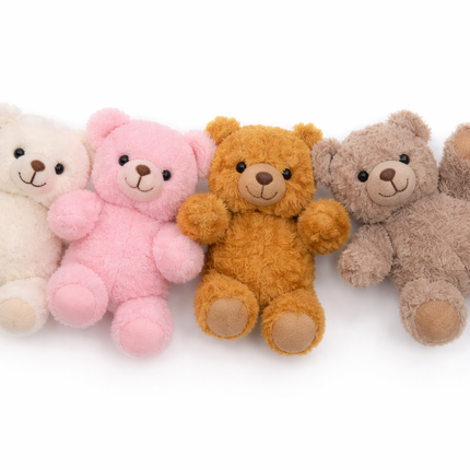 Mini Teddy Bear Plush Toy - Mix Color