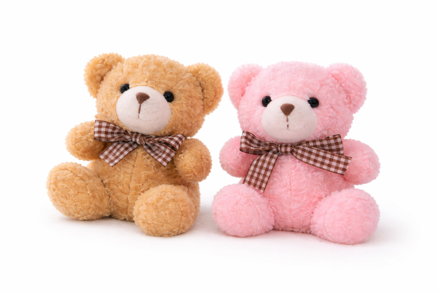 Cute Teddy Bear Plush Toy – Soft Stuffed Bear with Bow Tie - Mix Color