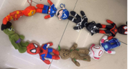 Assorted Marvel Plush Handing Toy Set – Mix Color