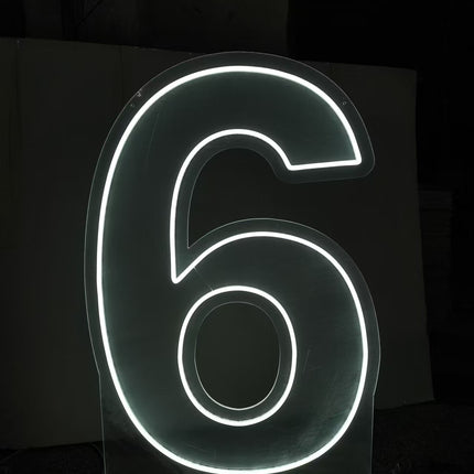 Led Numbers - 60 x 40 cm