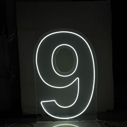 Led Numbers - 60 x 40 cm