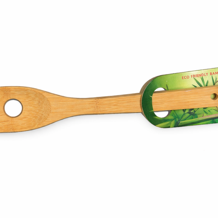 Bamboo Laddle with hole - 30 cm
