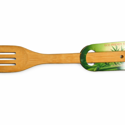 Bamboo Slotted Spoon-30cm