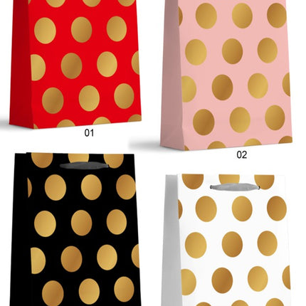Jumbo Polka dot Bag - 31x40x12cm
