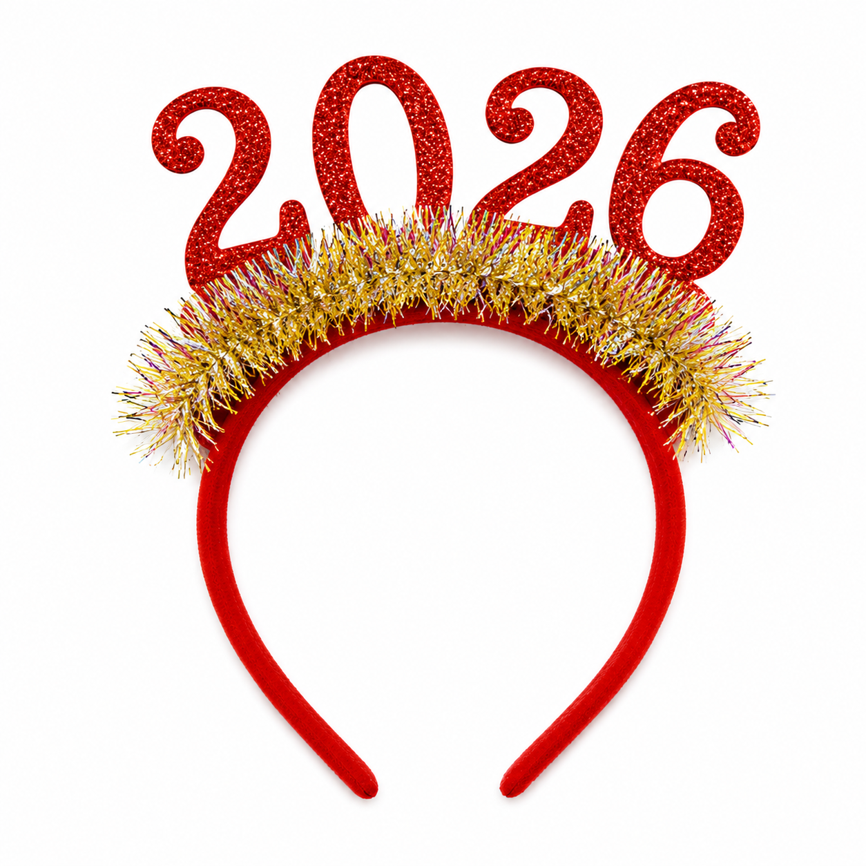 2026 Glitter Christmas Headband