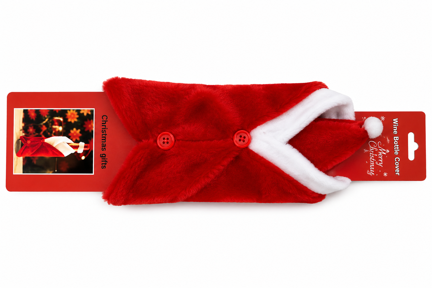 Christmas Wine Bottle Cover