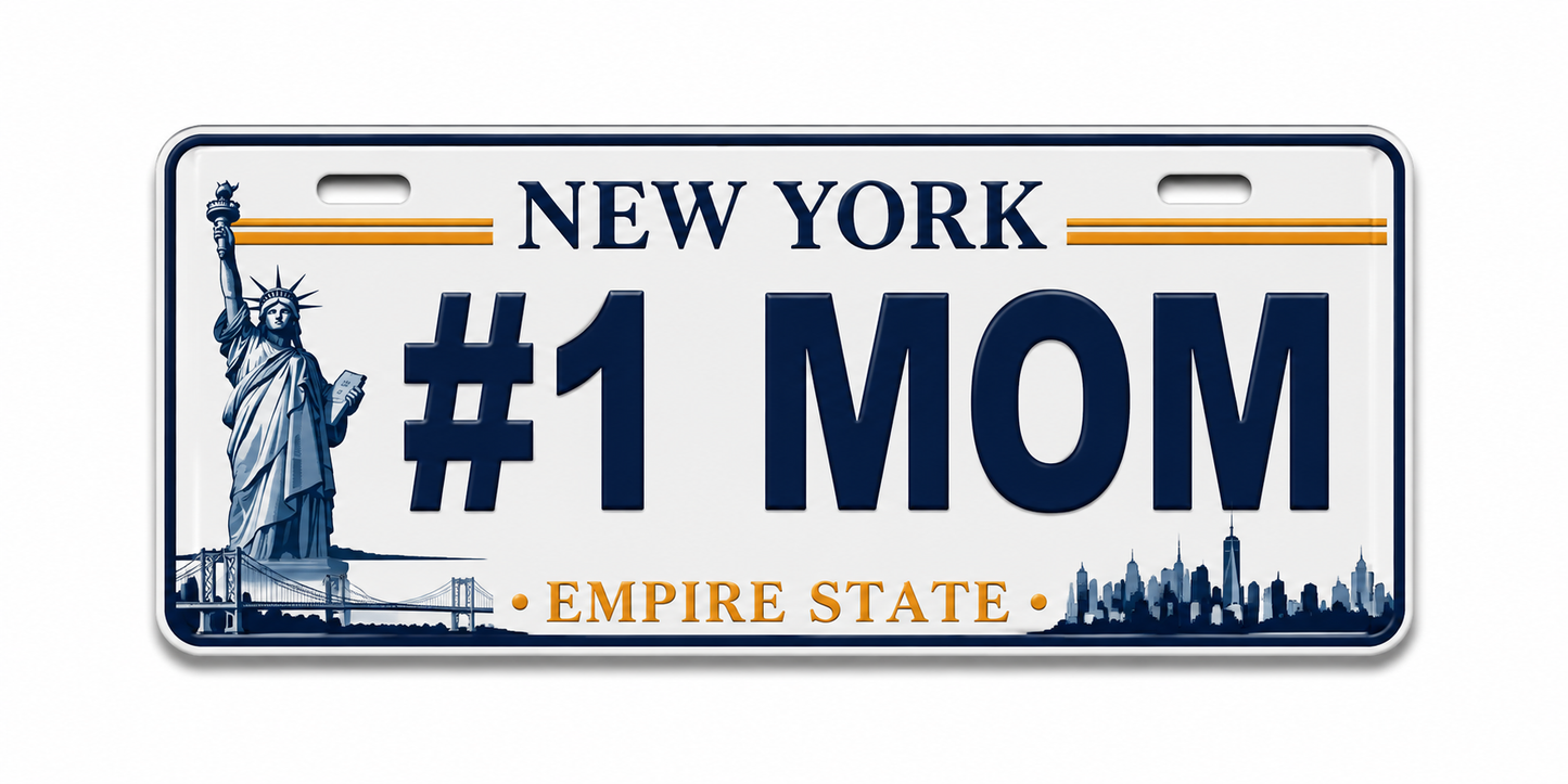 New York #1 Mom Fridge Magnet – Statue of Liberty 9*4.5cm