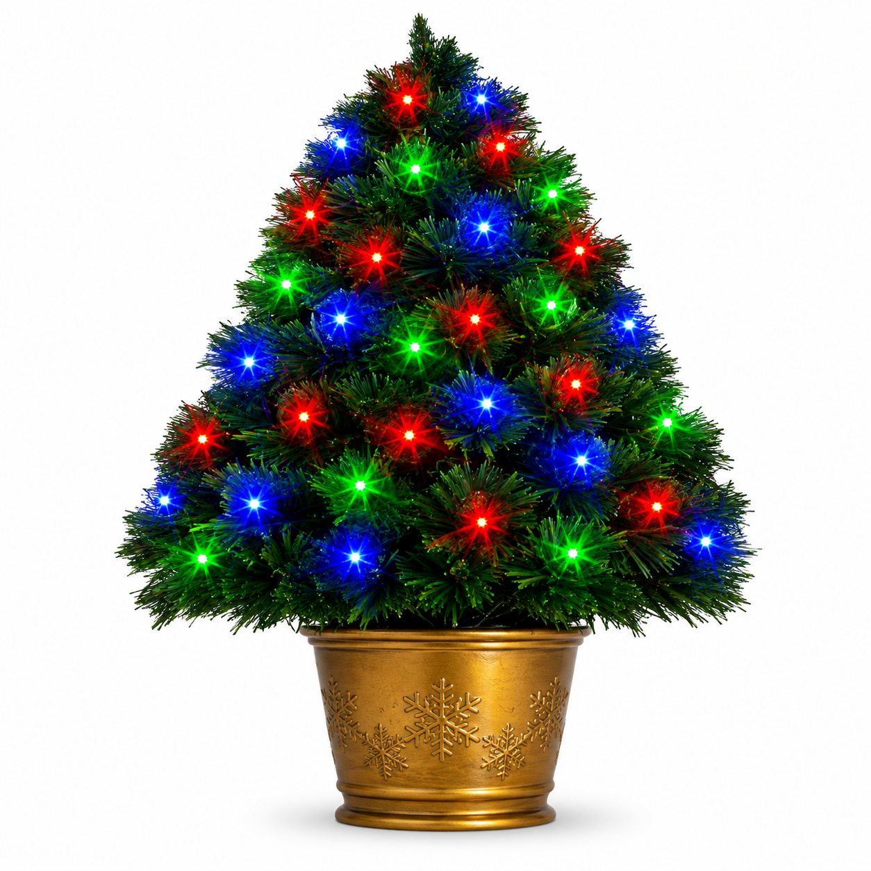 Christmas Tree with Multicolor LED Lights 18 Ft