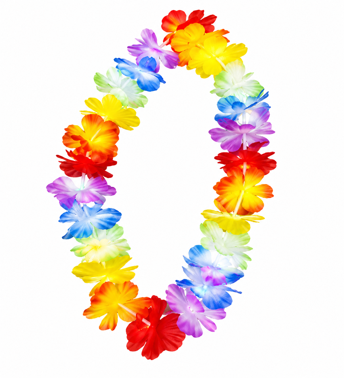 Hawaiian Flower Lei Necklace