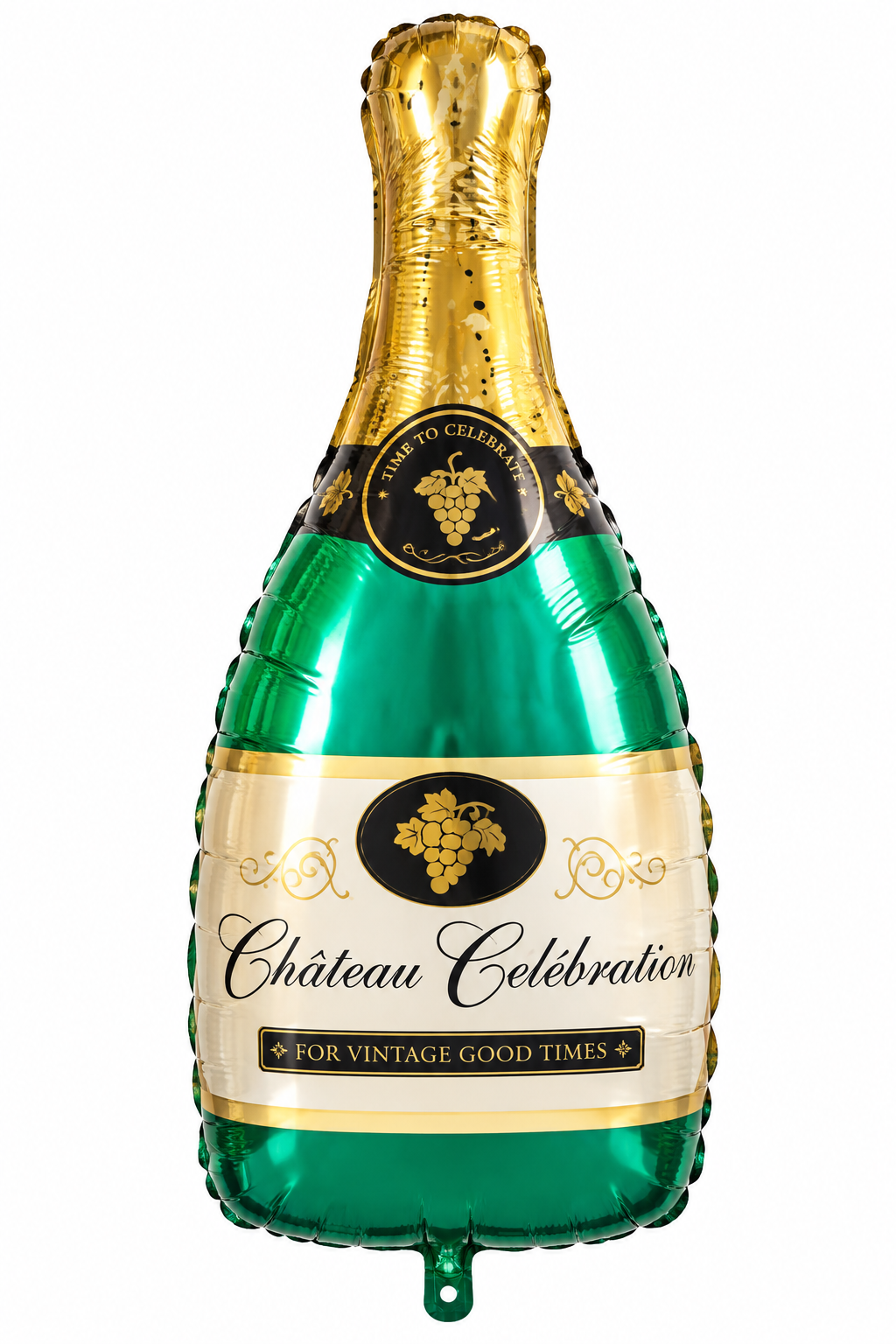 38" Champagne Bottle Shaped Foil Balloon