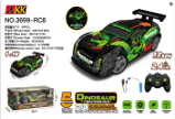 Kids 1:18 Dinosaur Remote Control Racing Car
