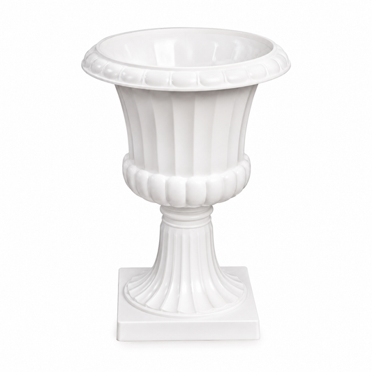 45cm White Decorative Planter Pot