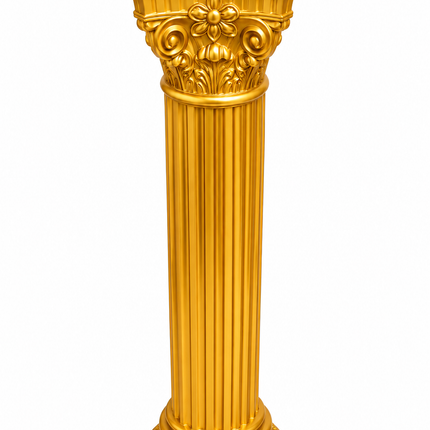 70cm Gold Decorative Plant Stand