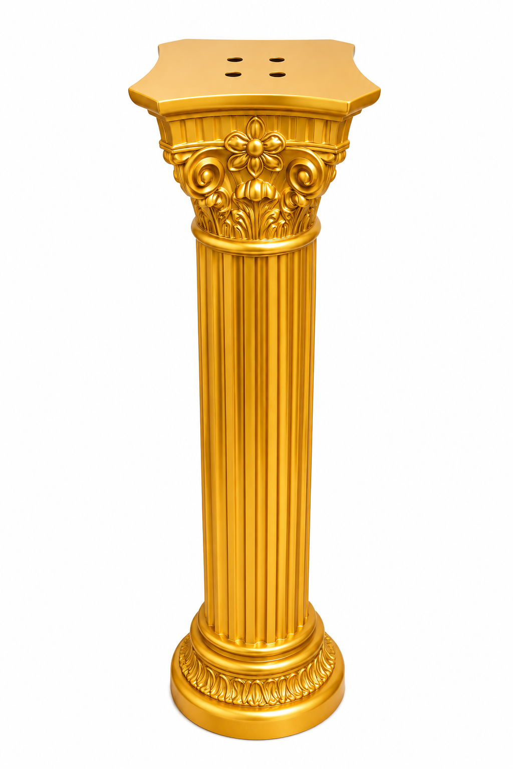 70cm Gold Decorative Plant Stand