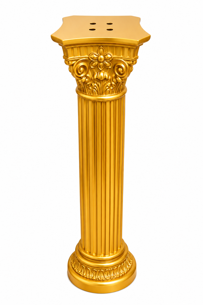 70cm Gold Decorative Plant Stand