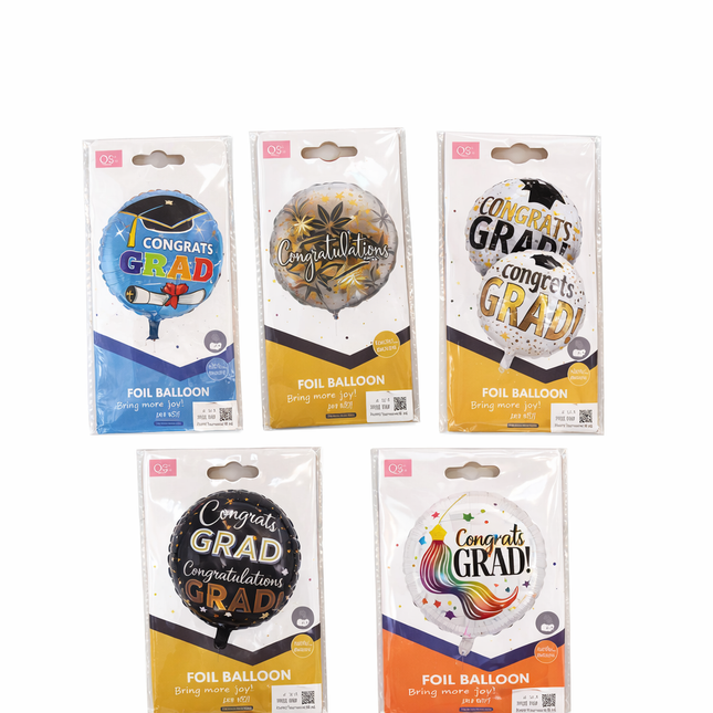 18" Mylar balloons- Birthday