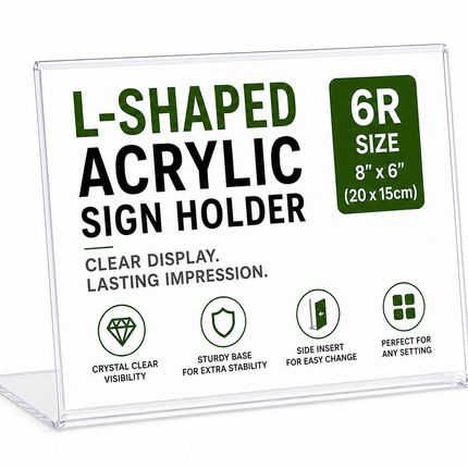 6R Landscape Acrylic Display Frame