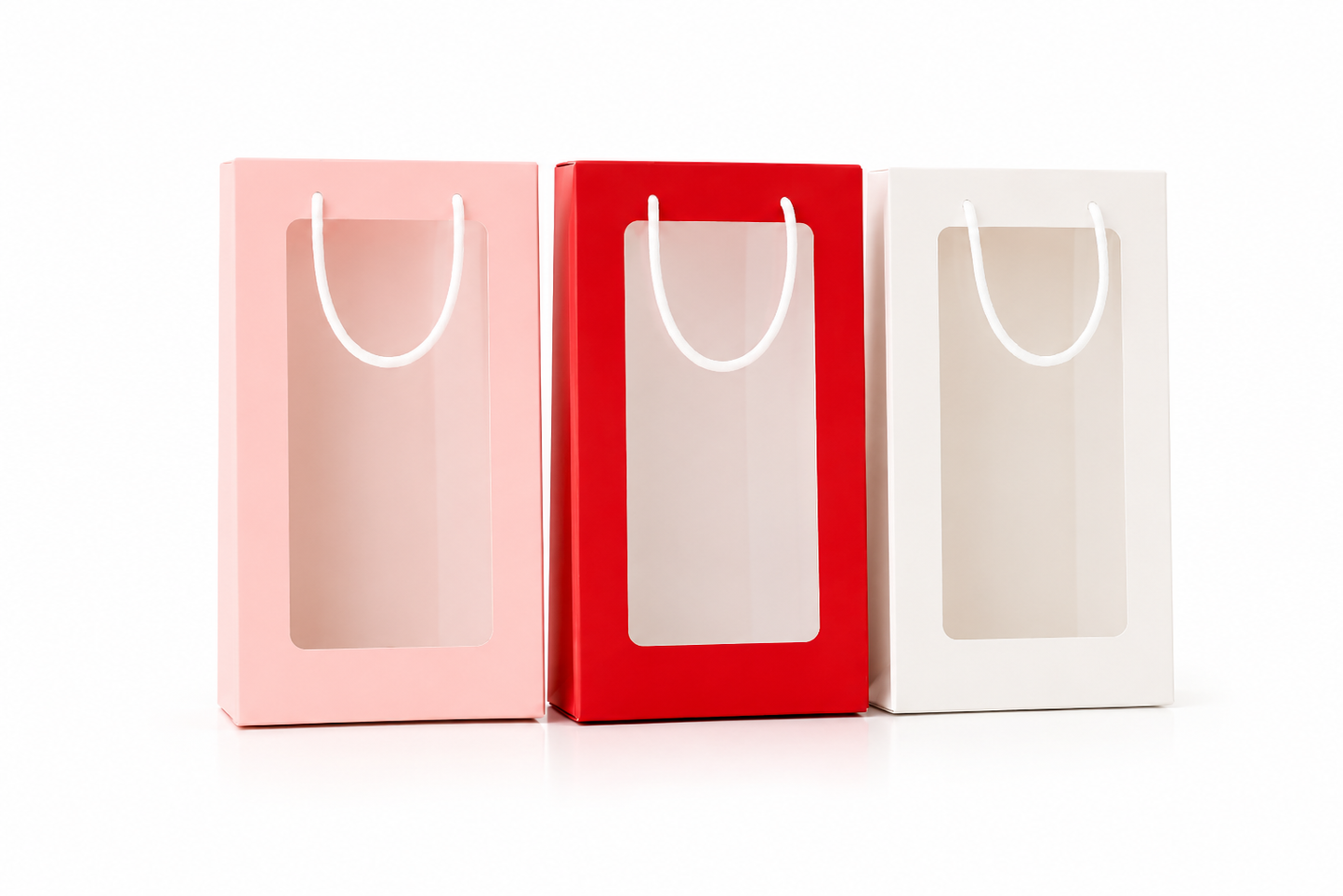 Elegant Gift Packaging Box with Handles