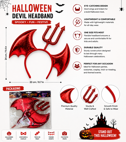 Halloween Devil Headband
