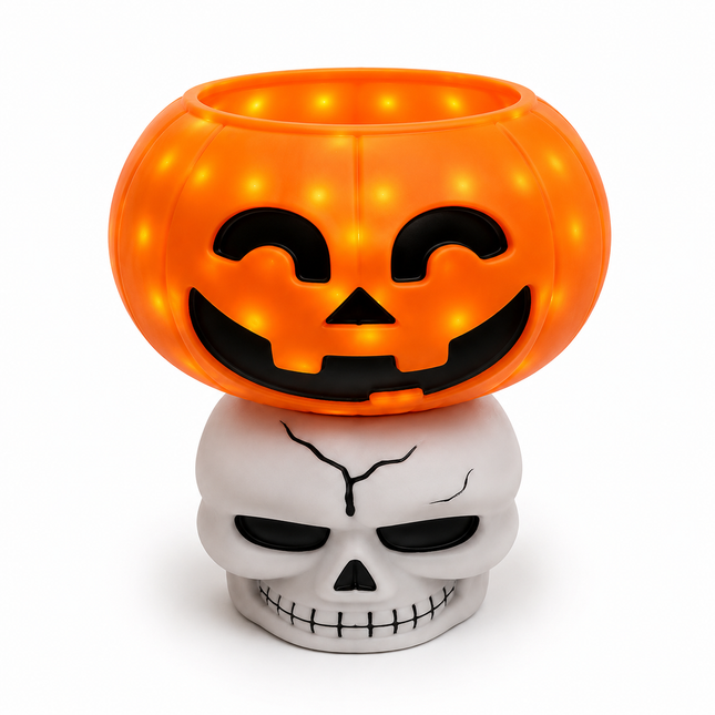 Halloween Pumpkin Candy Bowl