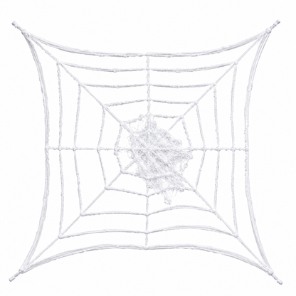White Halloween Spider Web Net Decoration