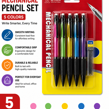 Mechanical Pencil -5 ct