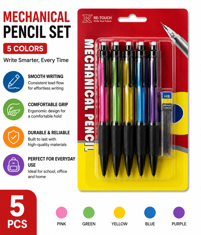 Mechanical Pencil -5 ct