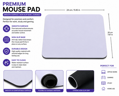 Premium Mouse Pad - Grey