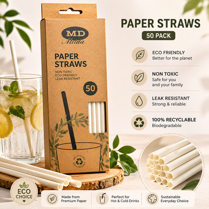 Eco-Friendly Paper Straws