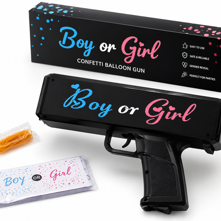 Confetti Balloon Gun for Gender Reveal Parties